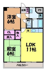 第八中村ビルの物件間取画像